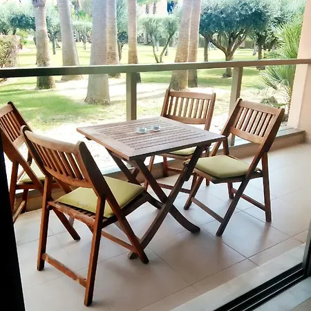 Apartment 2 Bedrooms At 500 M Away From The Beach With Shared Pool Furnished Balcony And Wifi *